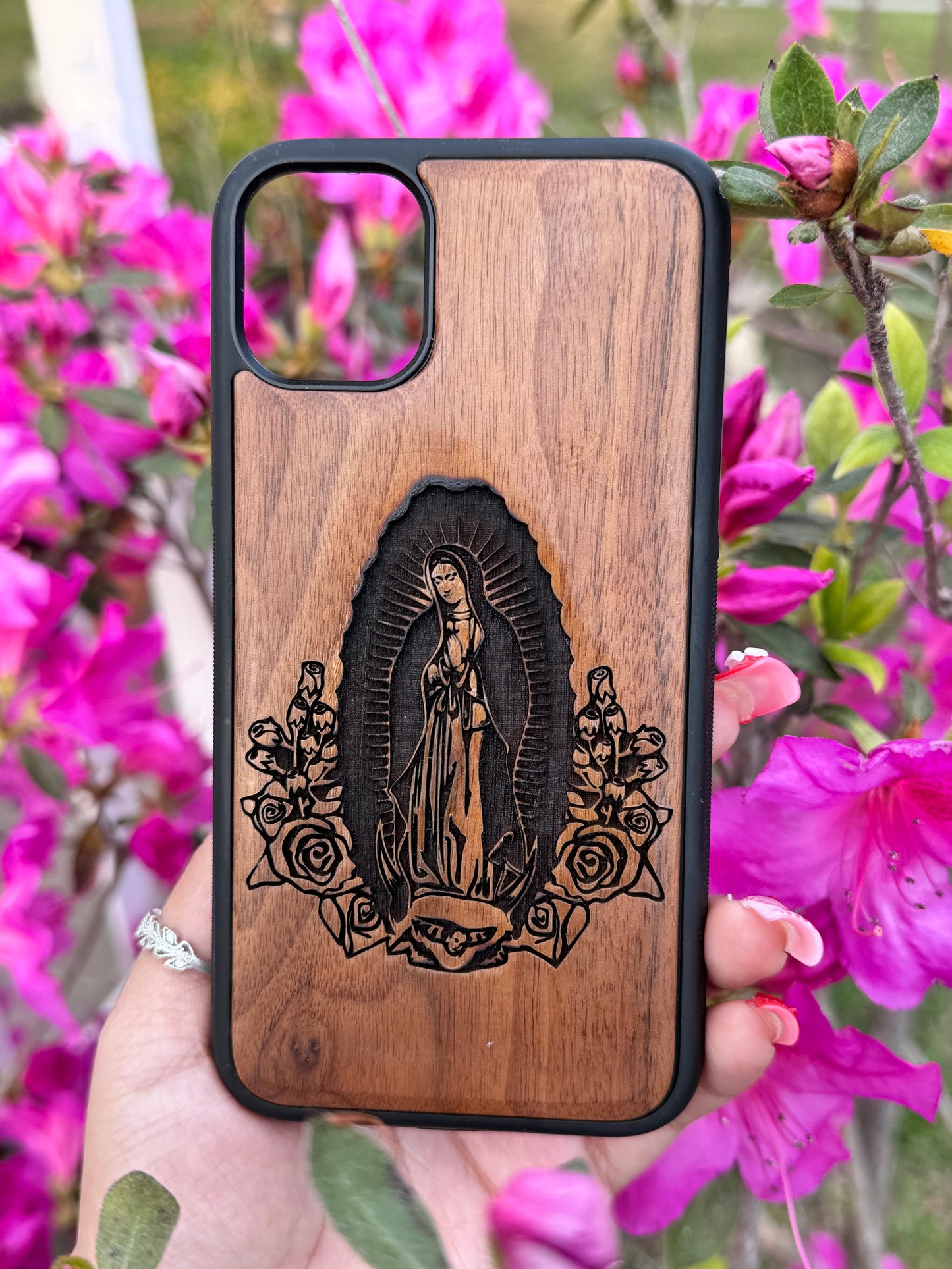 Virgencita IPhone Wood Case