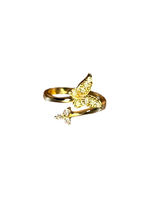 Mariposa Spark Adjustable Ring