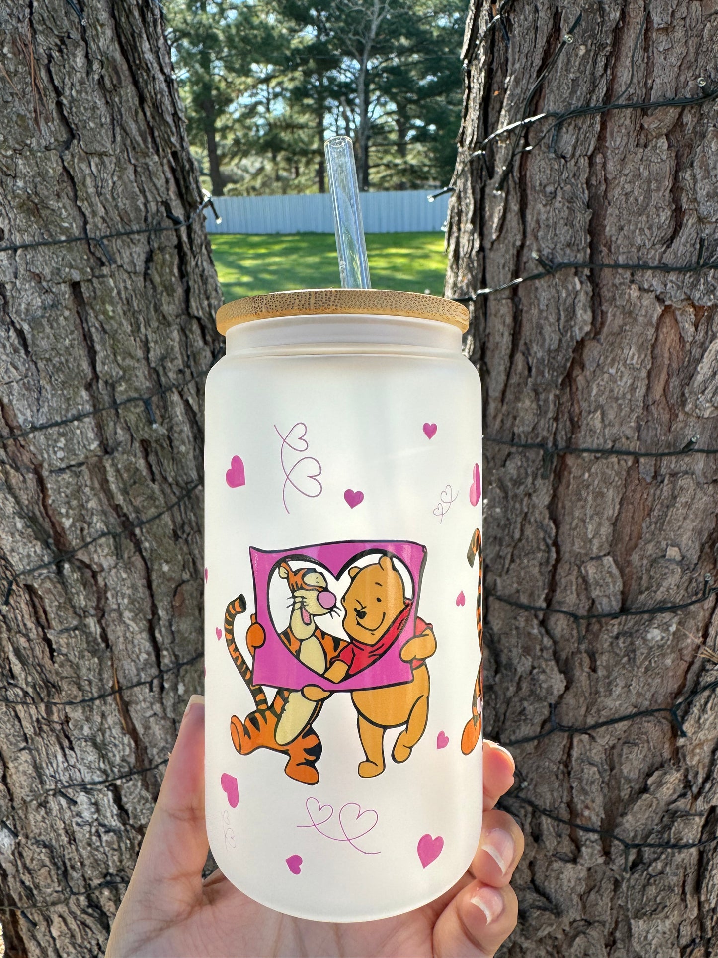 Winnie the Pooh and friends frosted cup