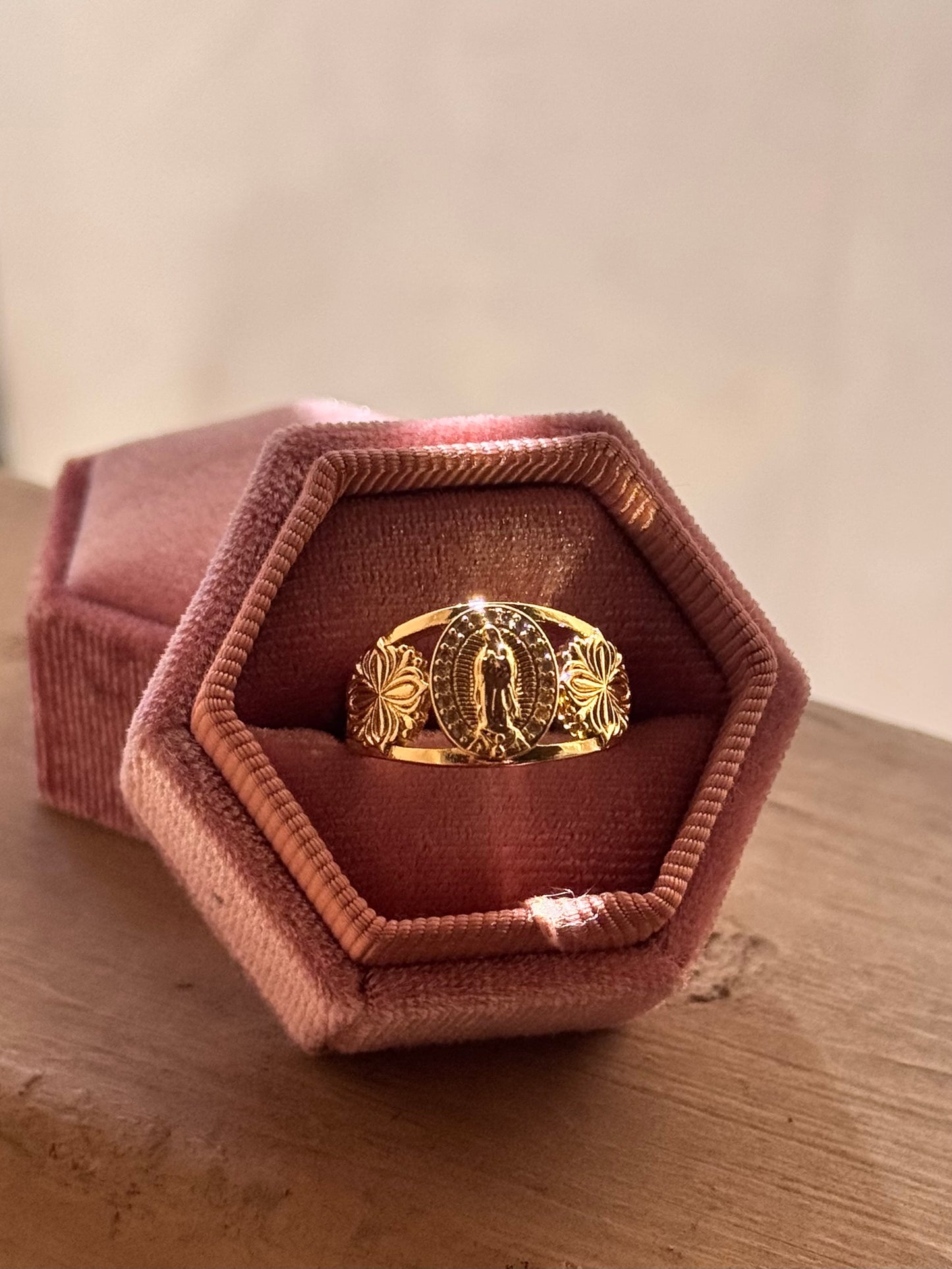 Virgencita Divina Adjustable Ring