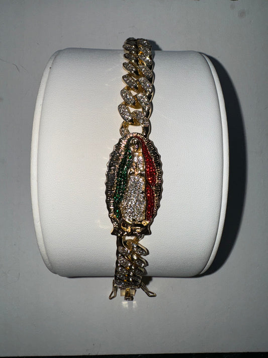 Virgencita Statue Iced Out Esclava