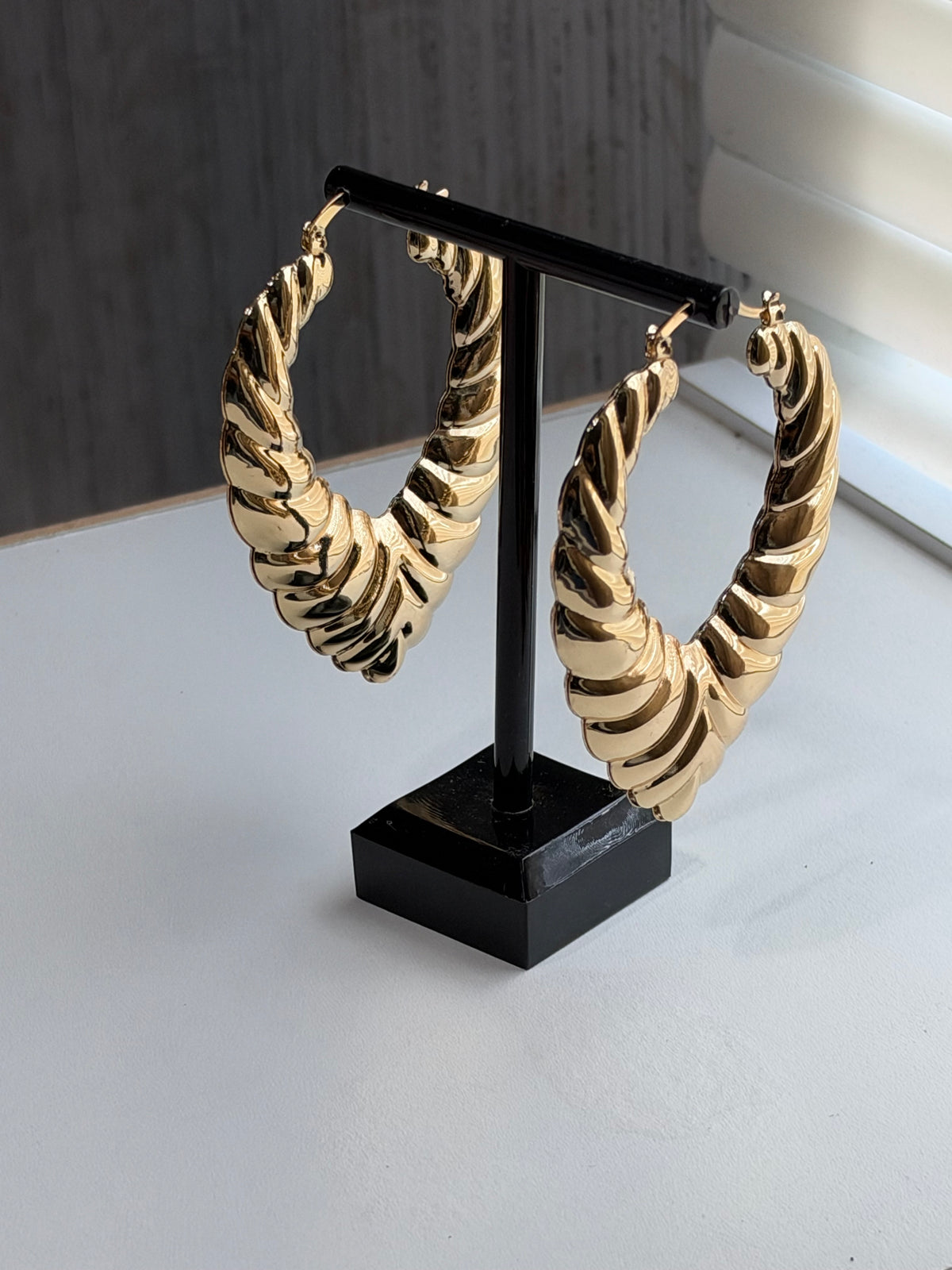 Golden Harvest Hoops Earrings