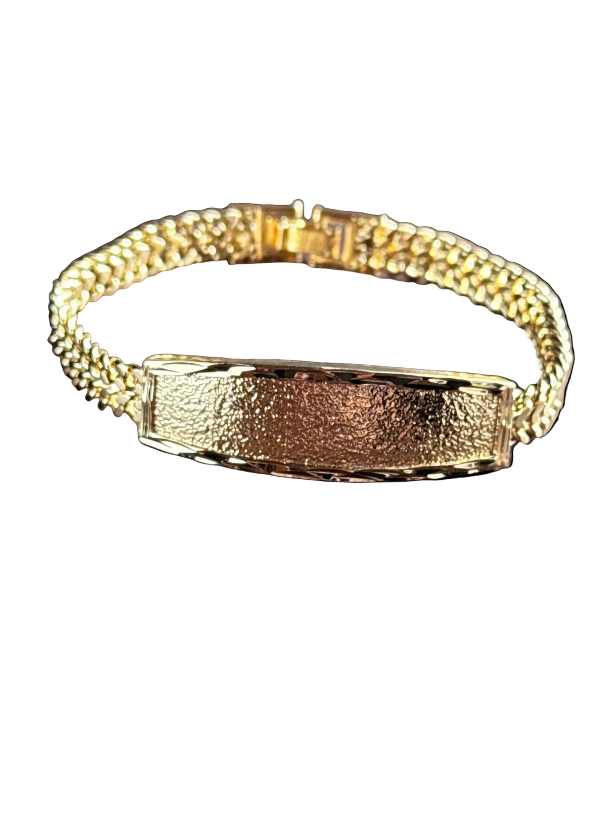 Greek ID Embossed Petatillo Bracelet