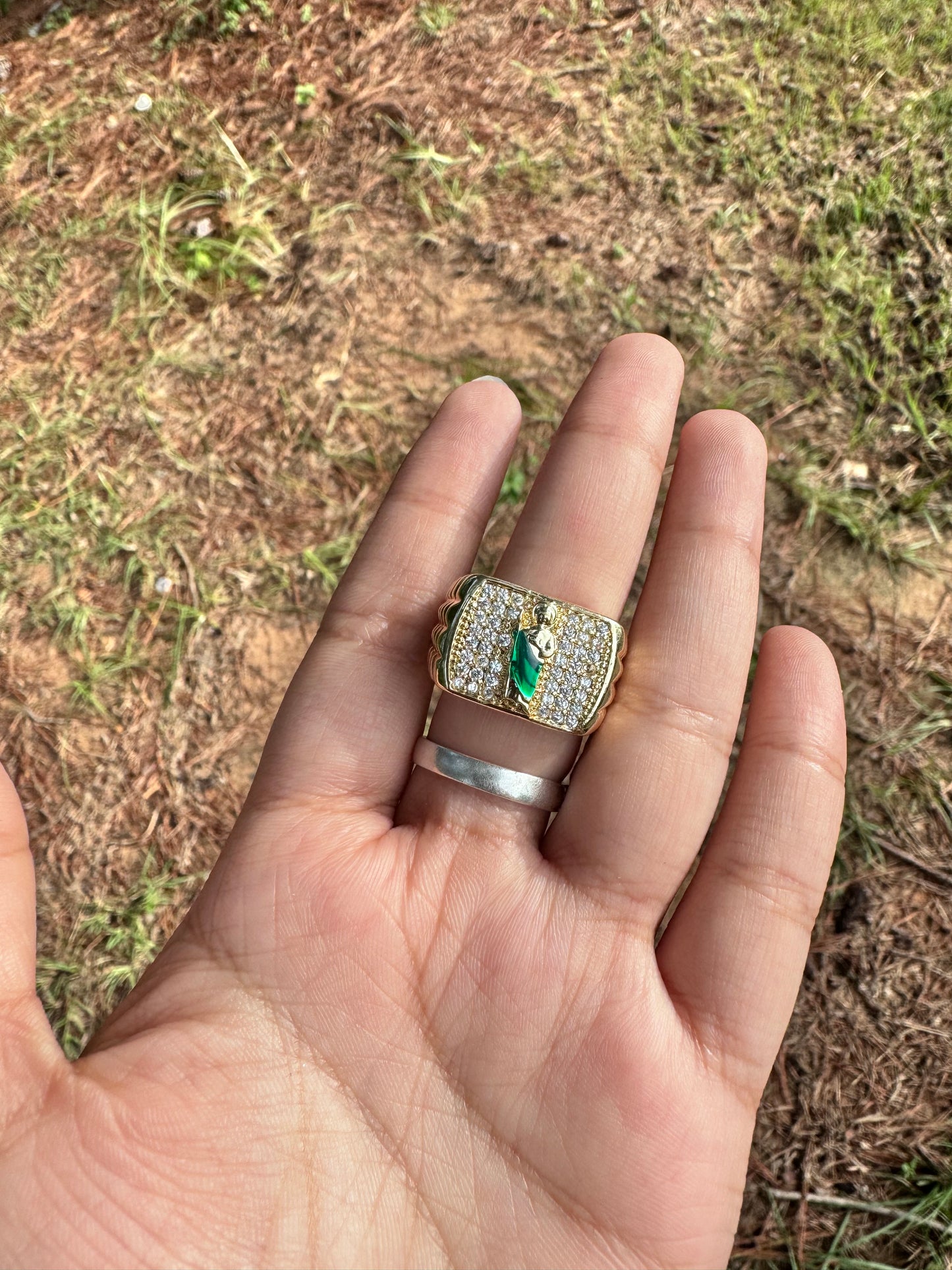 San Judas Iced square Ring