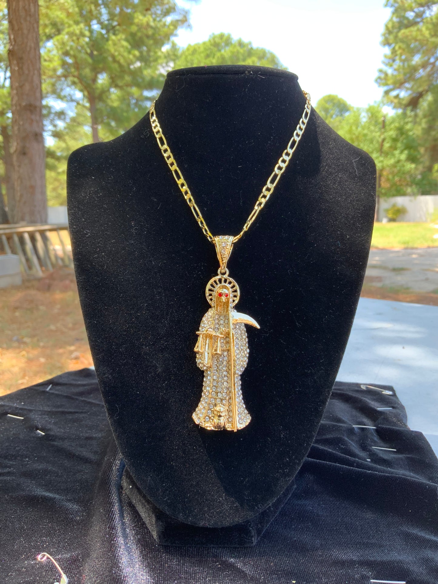 Collar Santa Muerte xl