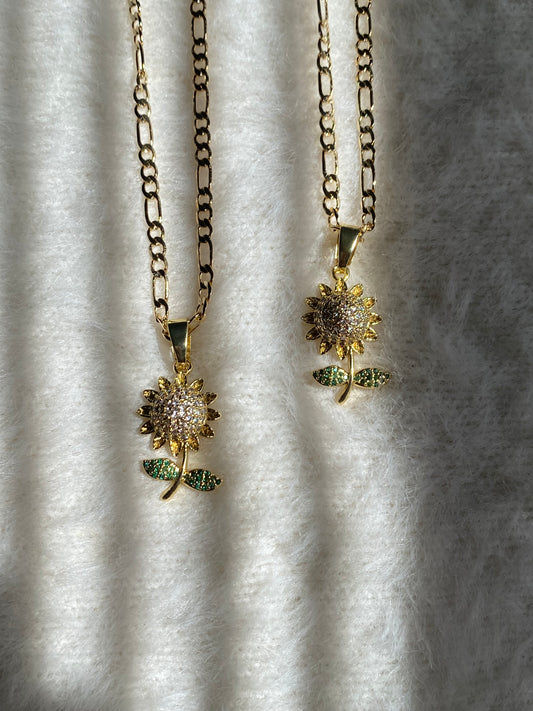 Sunflower Necklace