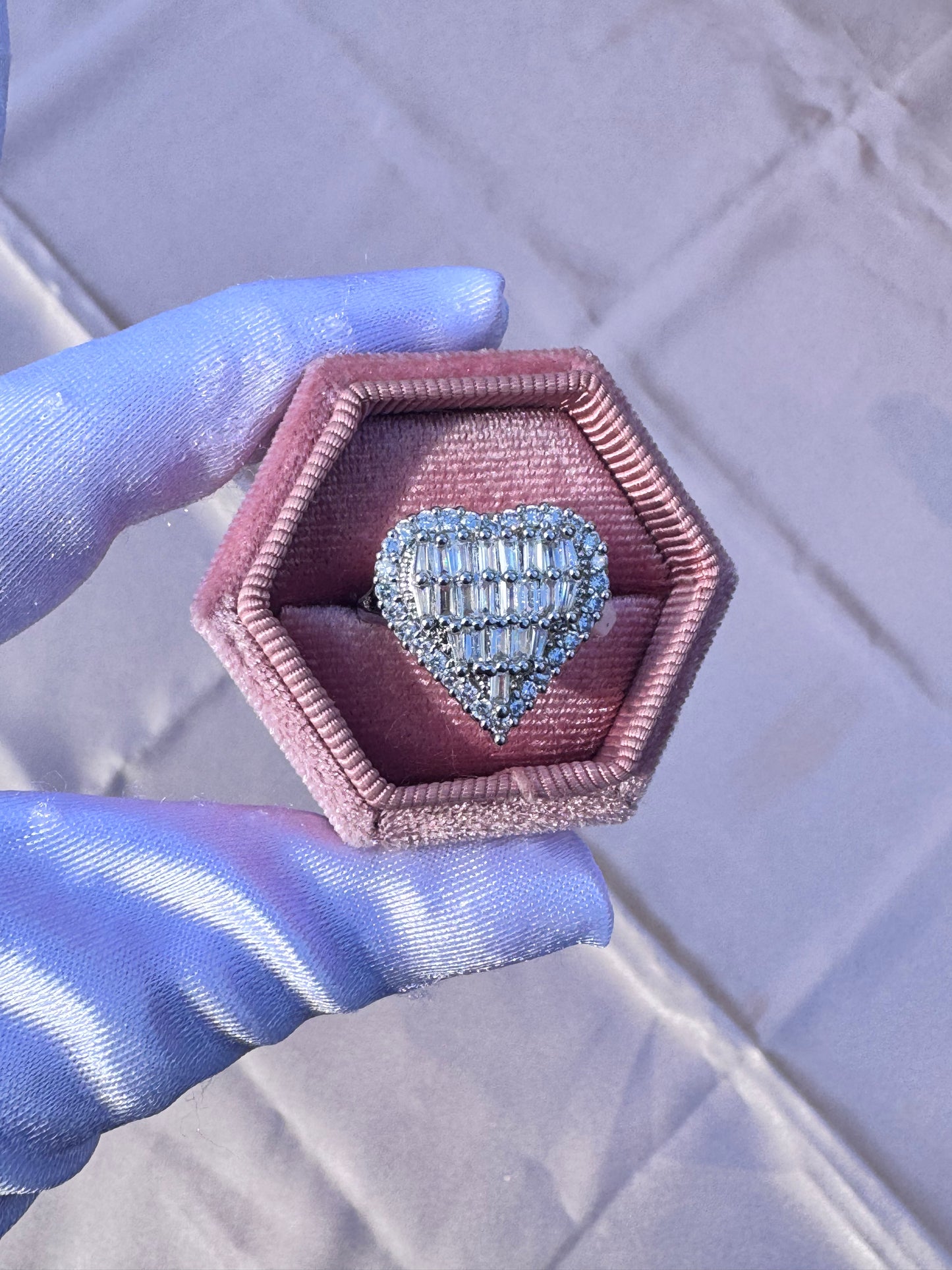 Lujosa Silver Plated Ring