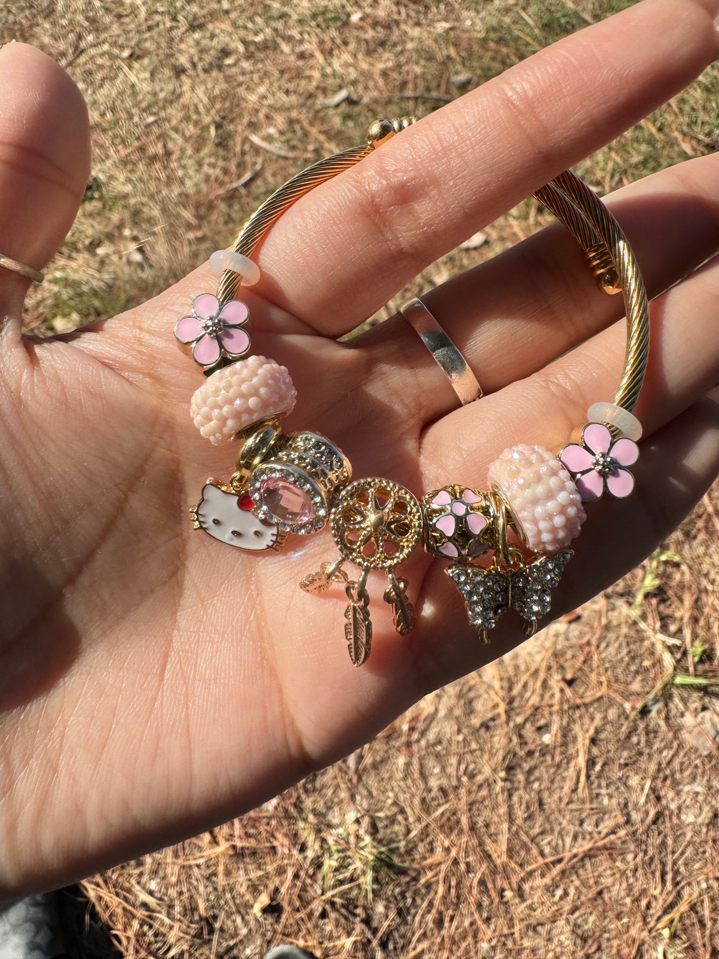 Kitty Dreamcatcher Pandora Bracelet