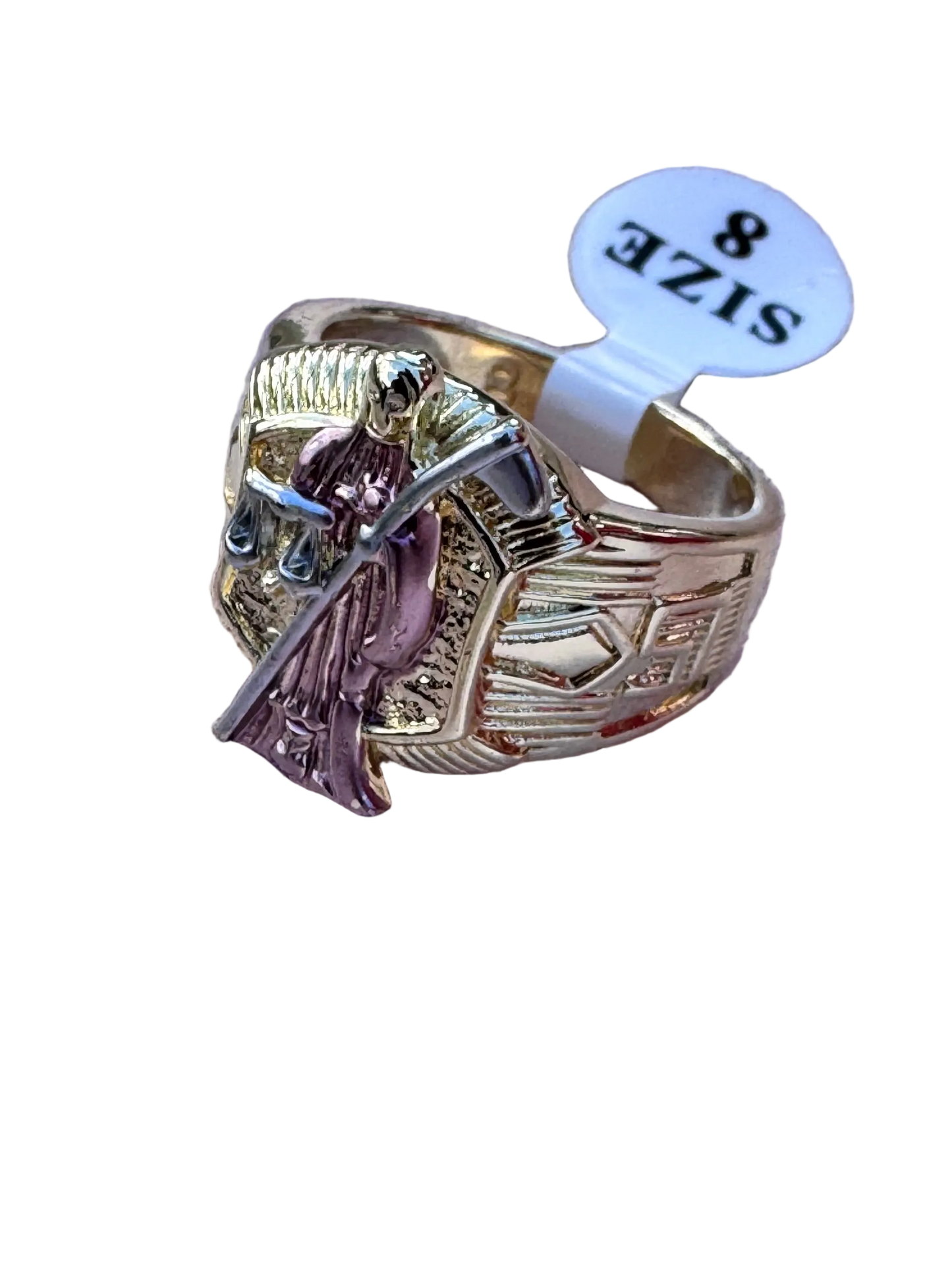 Santa Muerte Unisex Ring (New Version)