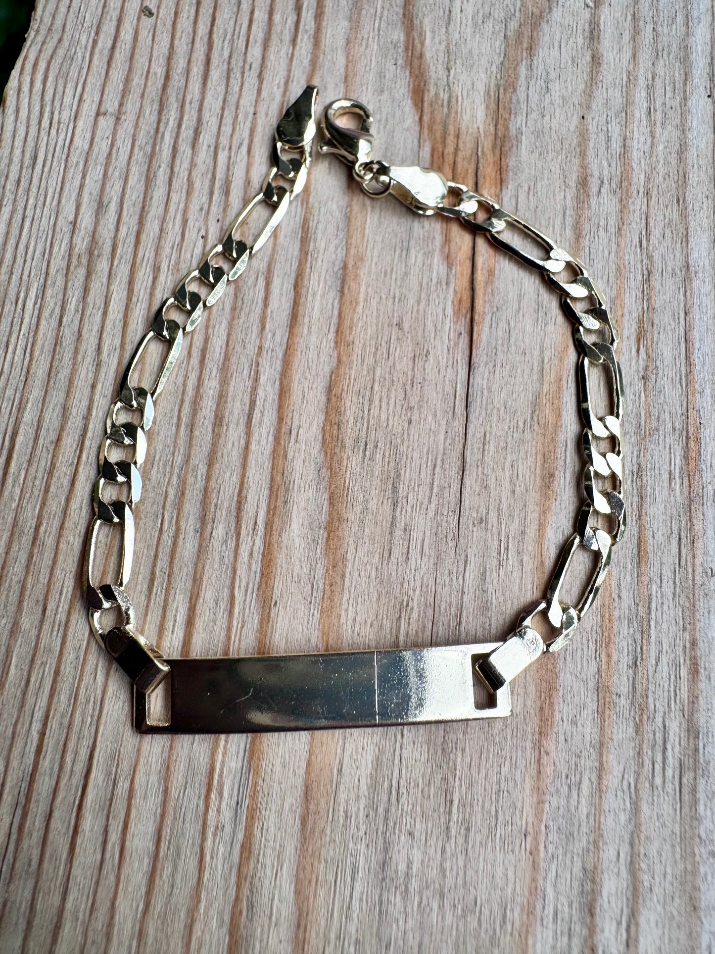 Women Figaro Bracelet ID Esclava