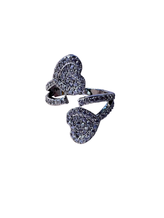 Amorosa Silver Plated Ring