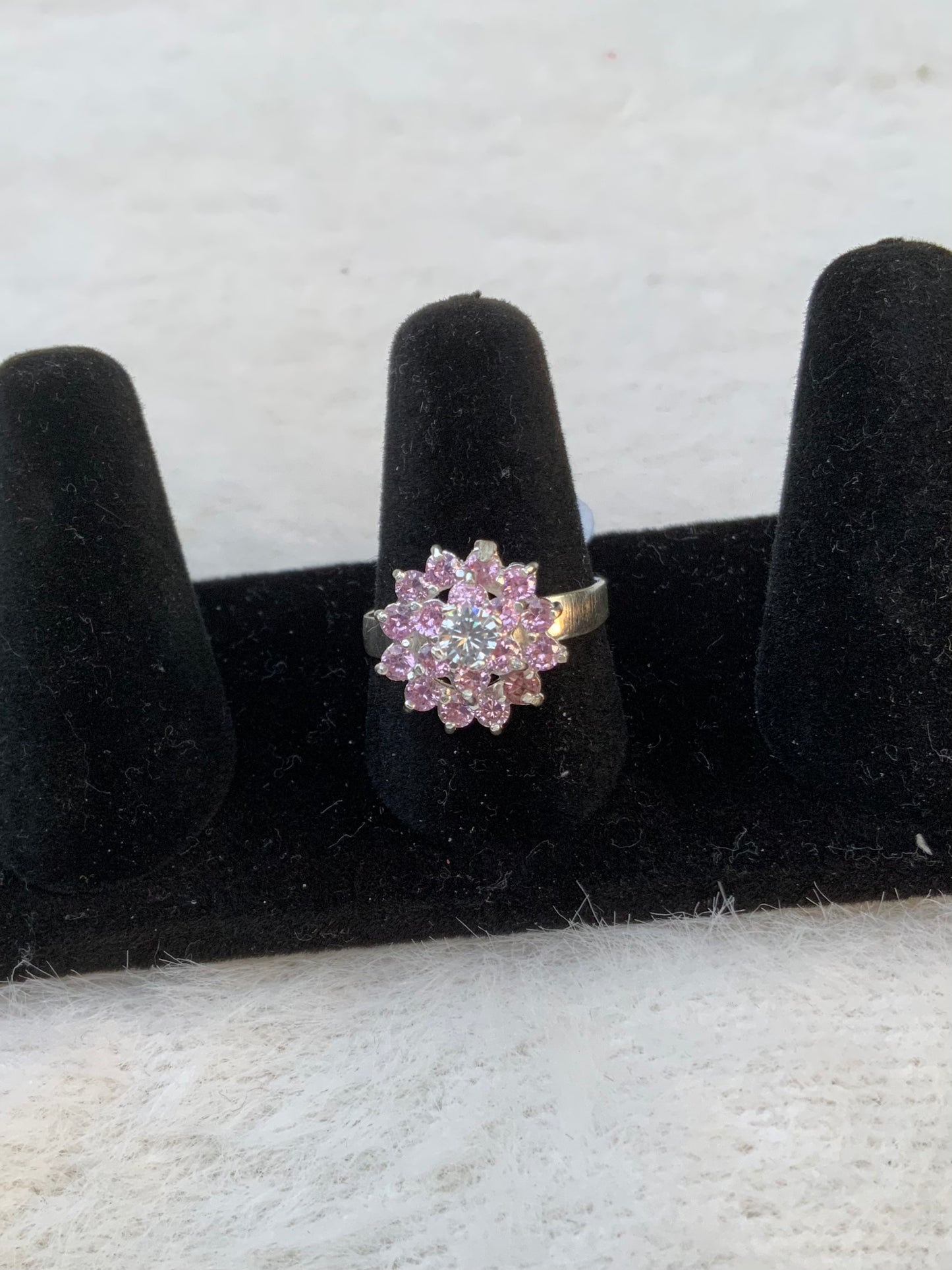 Pink Spinner Ring (Size 8)