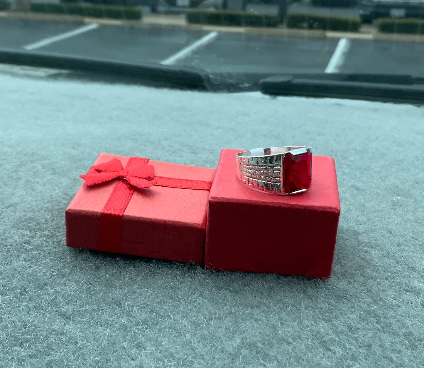 Red Gem Ring (Size 11)
