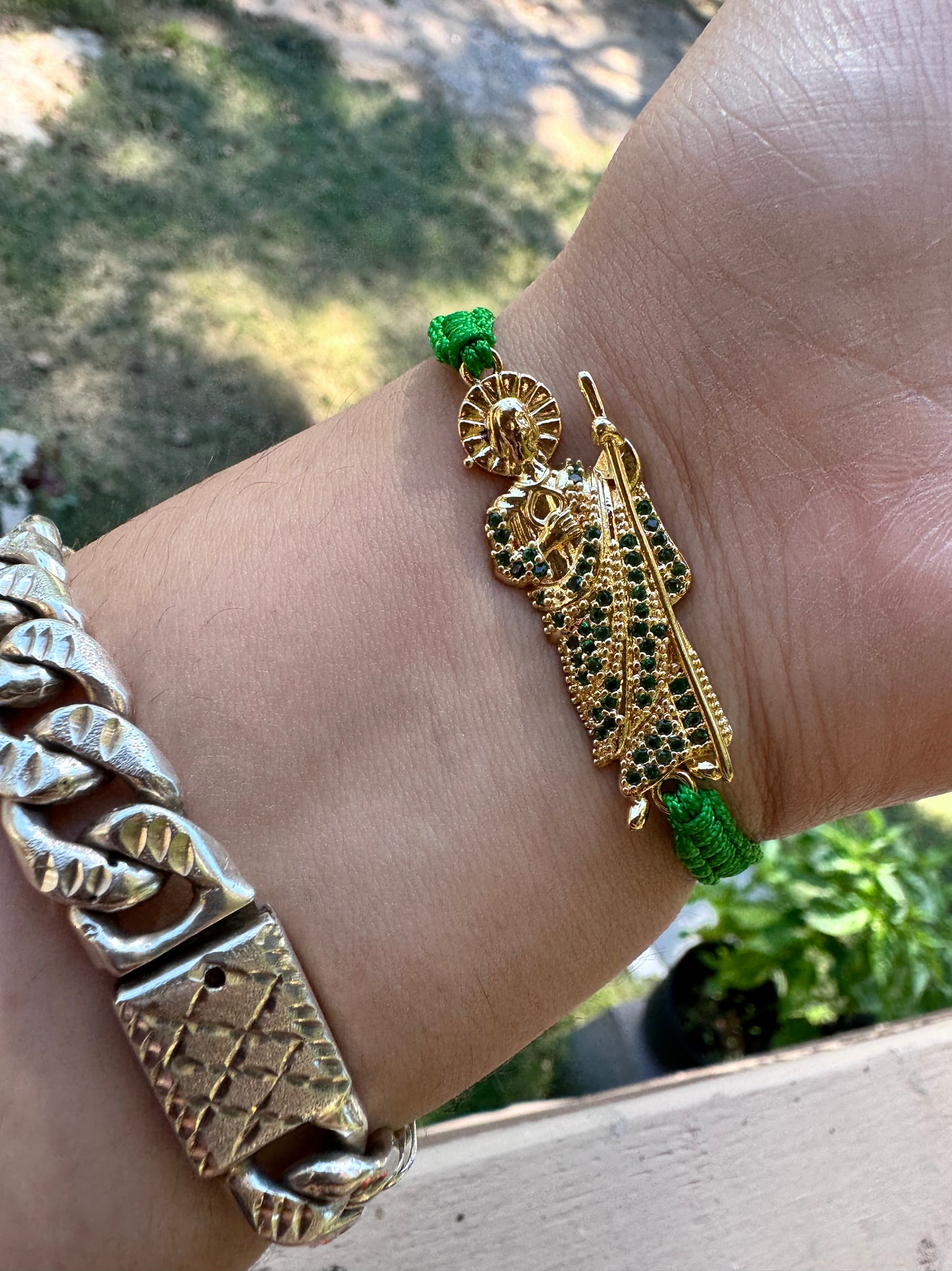 San Judas Nylon Bracelet