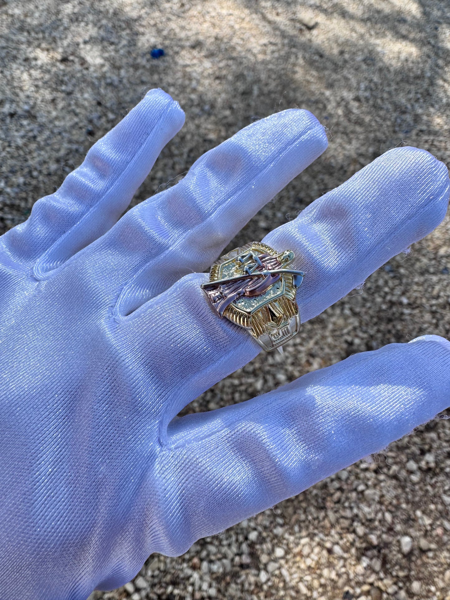 Santa Muerte Unisex Ring (New Version)