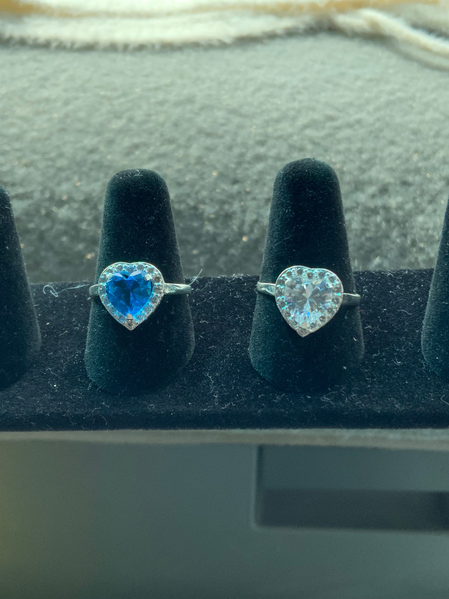 Corazón Bling Ring (Size 8)