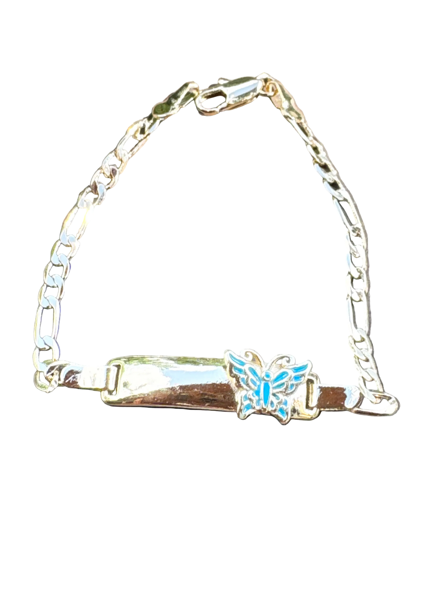 Blue Butterfly Baby Bracelet Esclava