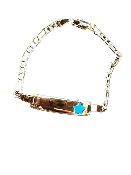 Blue Star Baby Bracelet Esclava