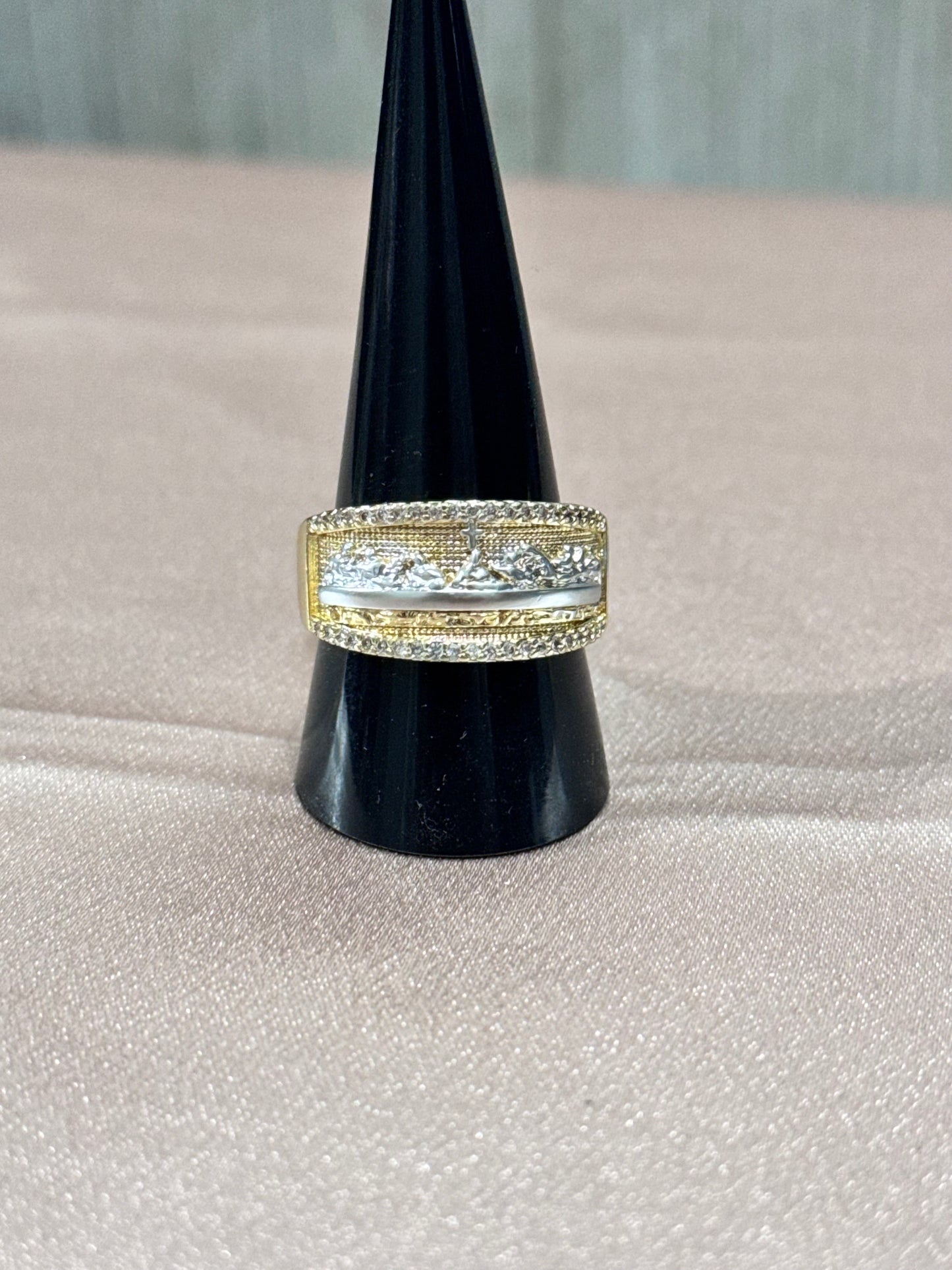 Last Supper Gold Plated Ring