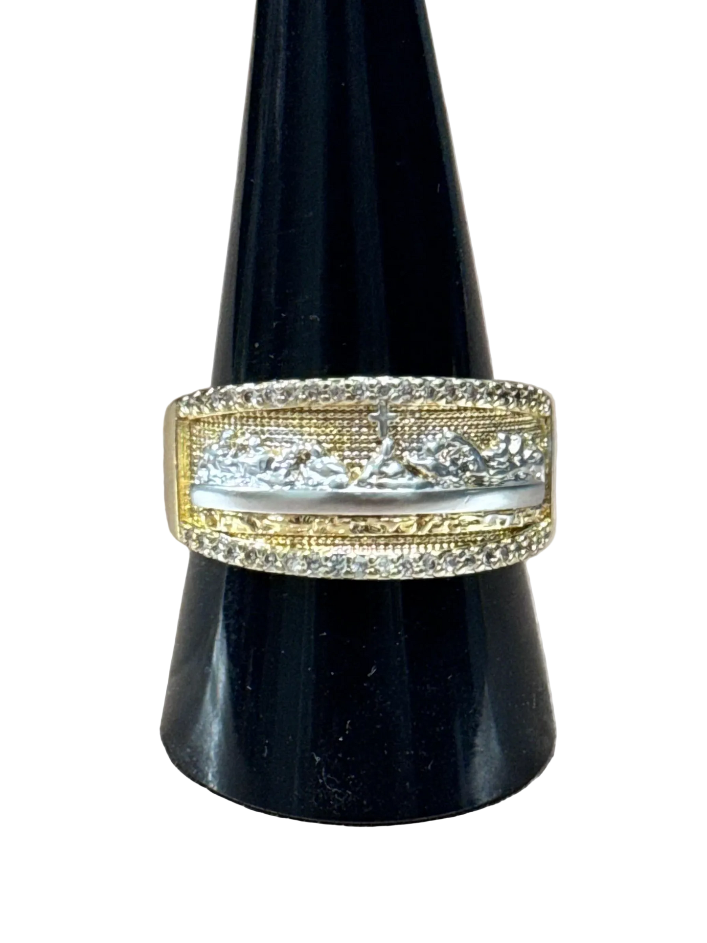 Last Supper Gold Plated Ring