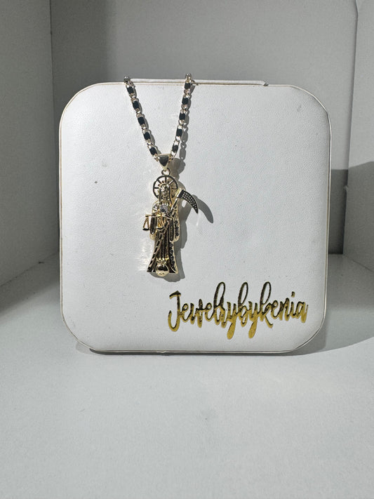 Santa Muerte Small Necklace