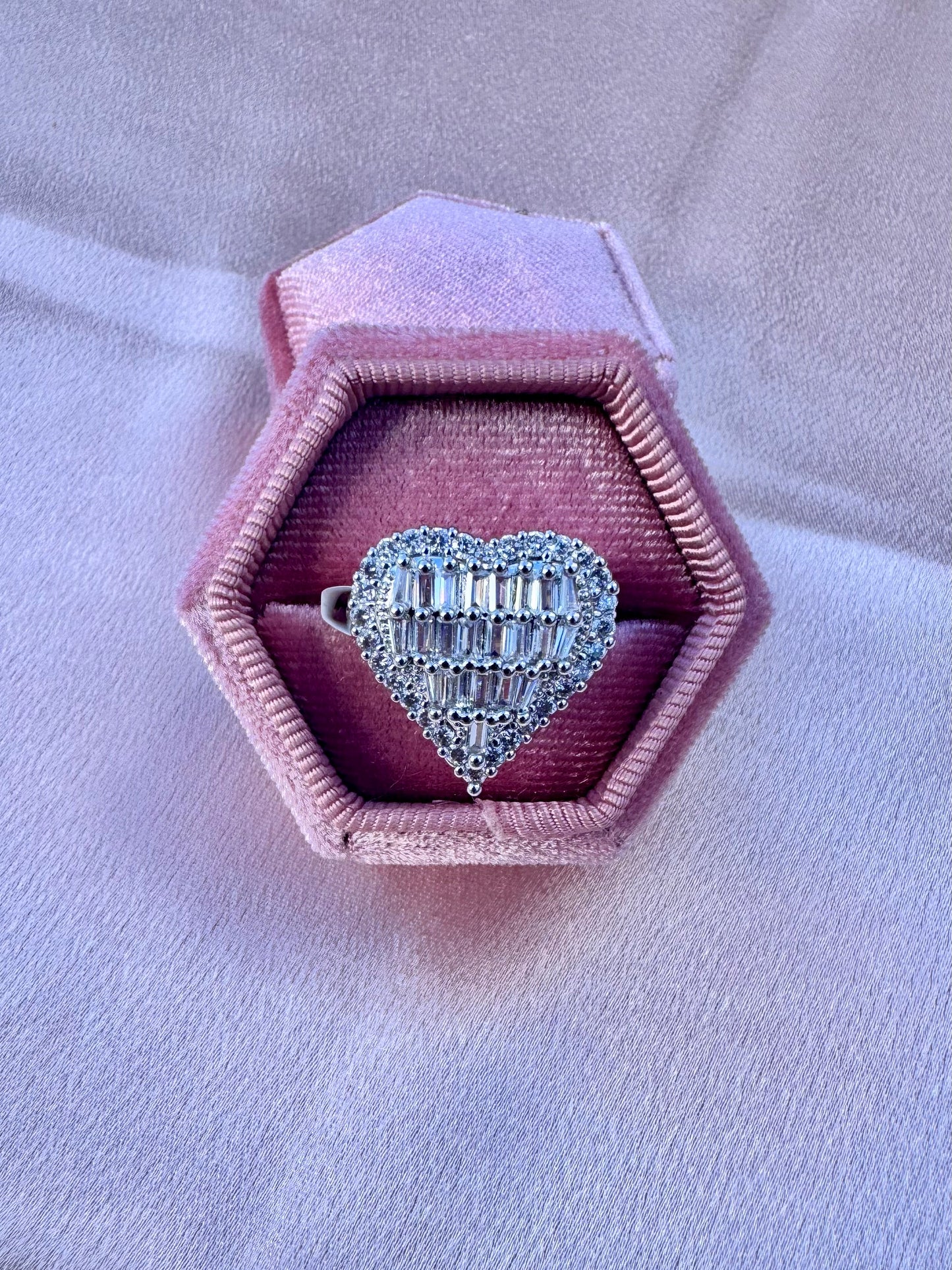 Lujosa Silver Plated Ring