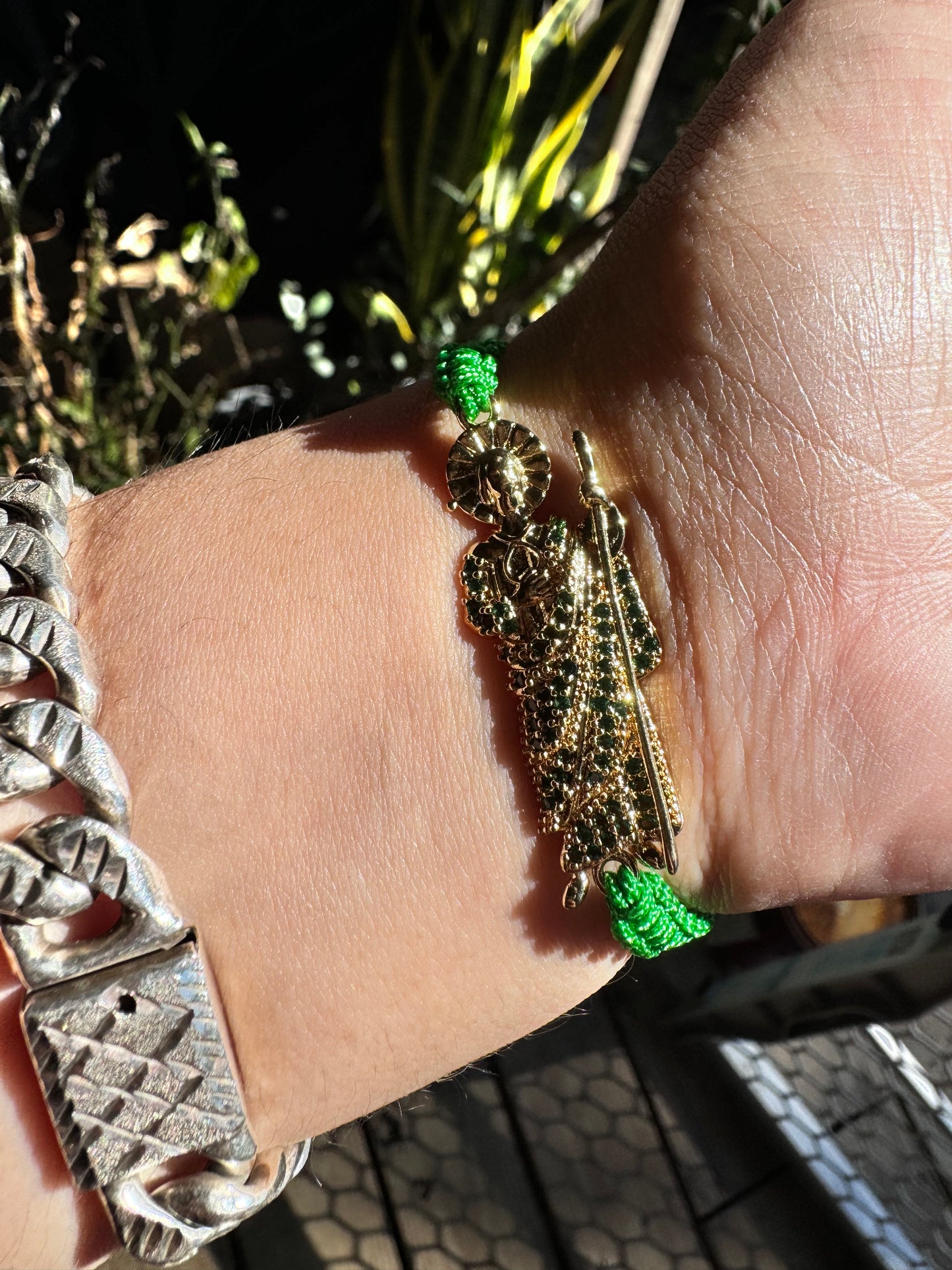 San Judas Nylon Bracelet