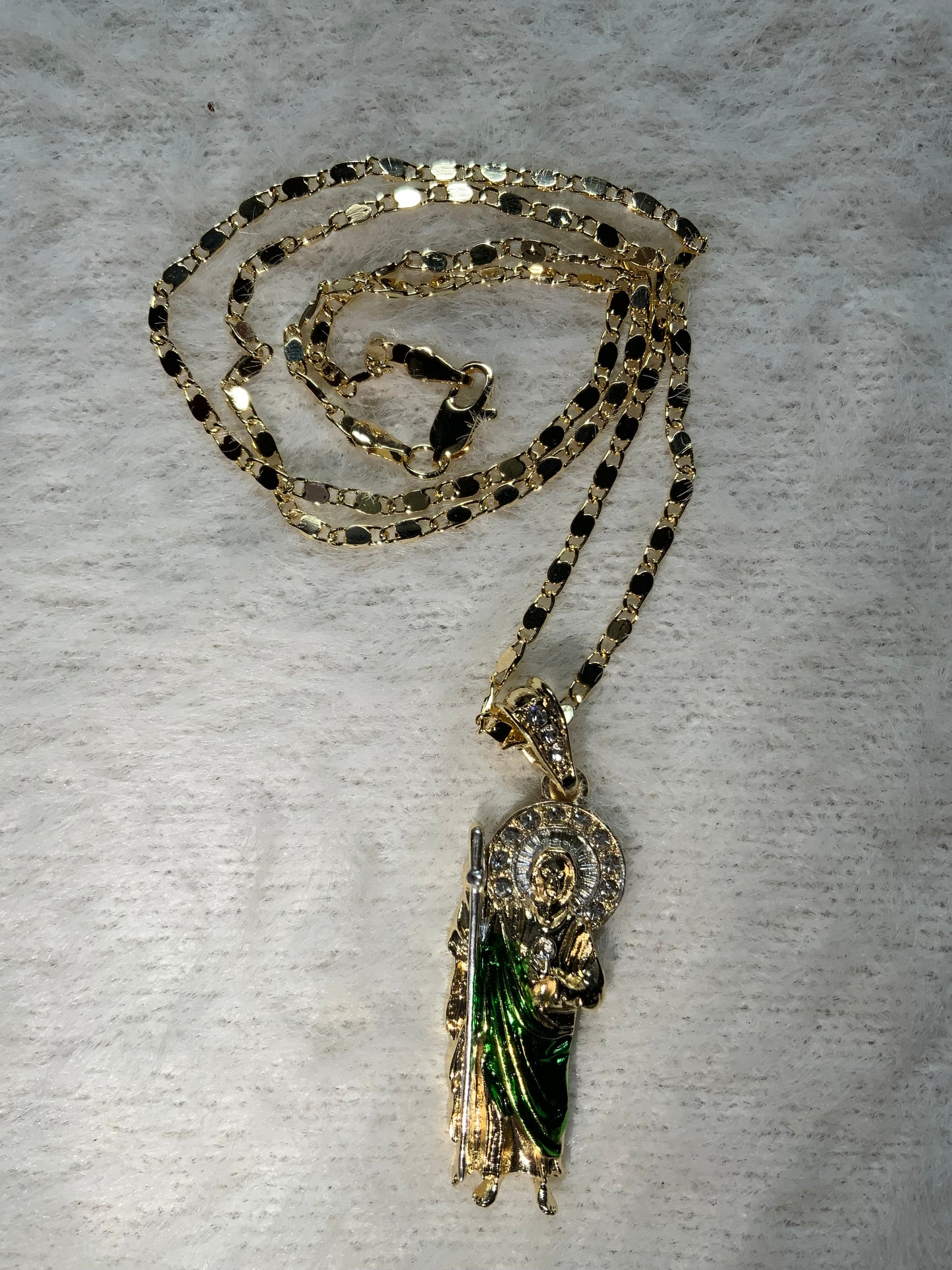 San Judas Detailed Necklace