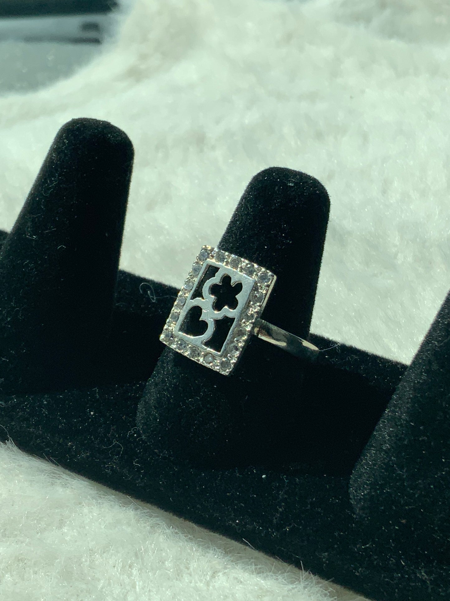 Cute Square Ring (Size 8)