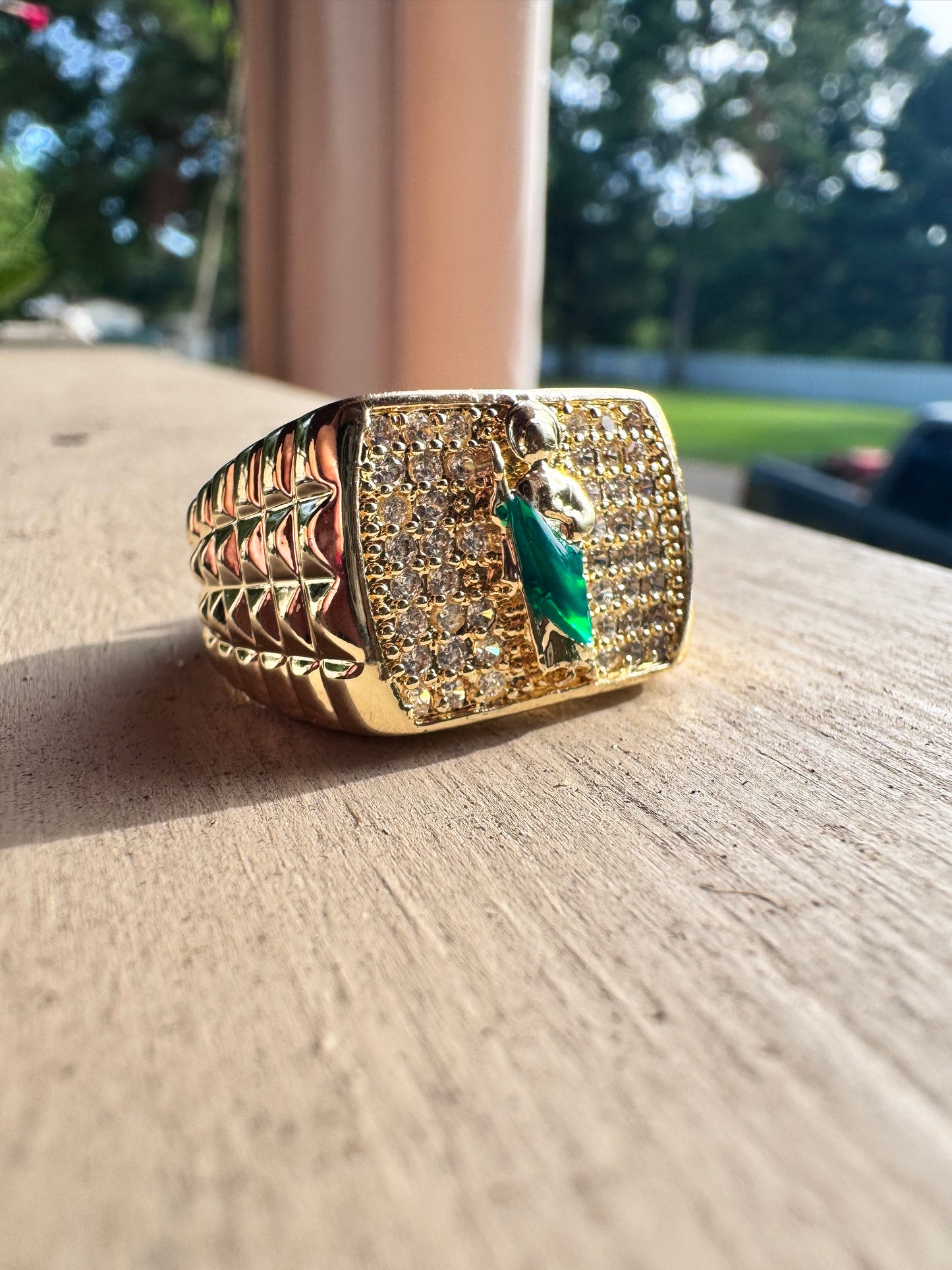 San Judas Iced square Ring