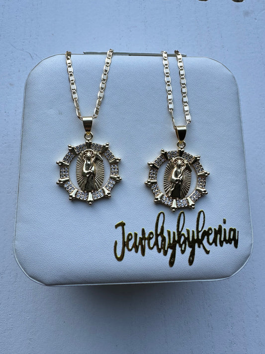 Bonita Santa Muerte Necklace