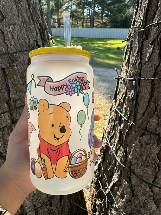 Winnie the Pooh and friends Easter Frosted cup