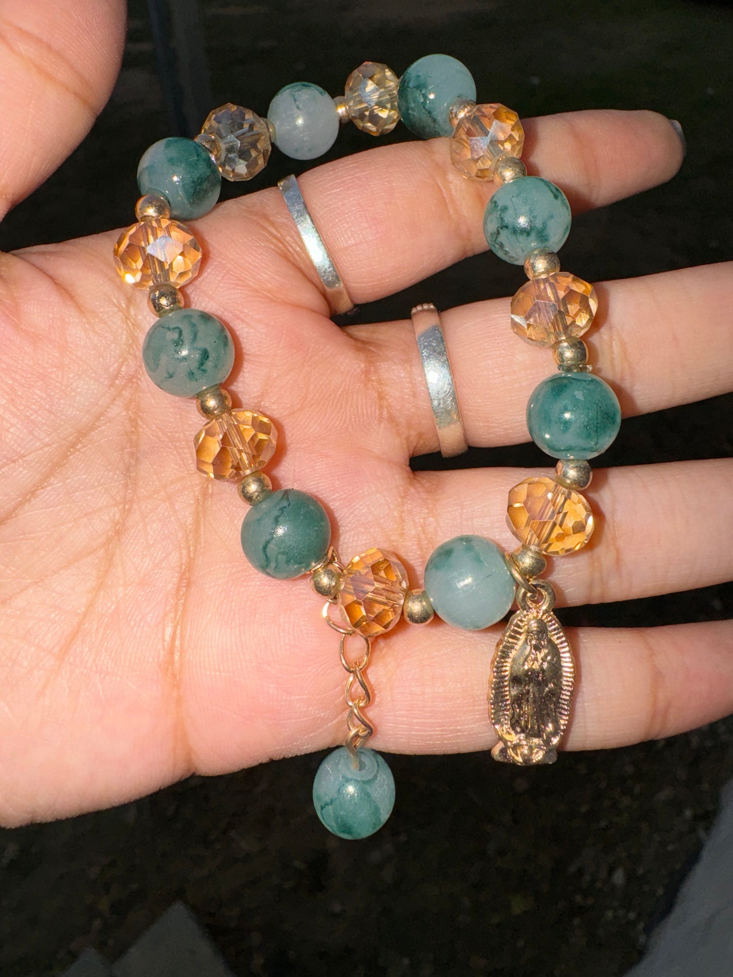 Virgencita Bead Bracelet