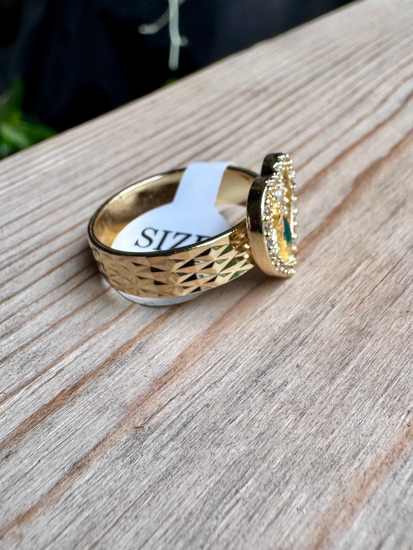 San Judas Heart Ring