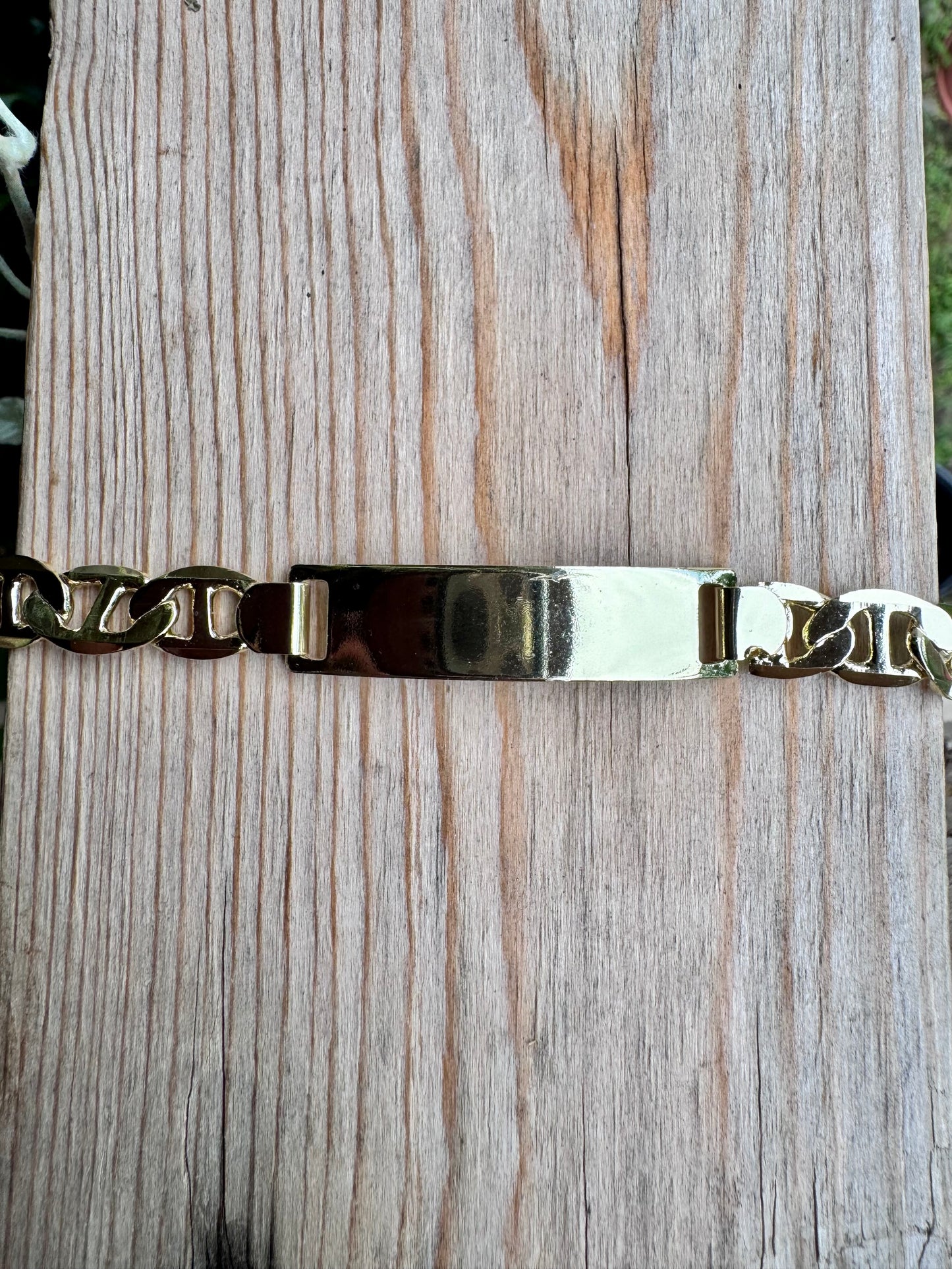 Men ID Bracelet Esclava