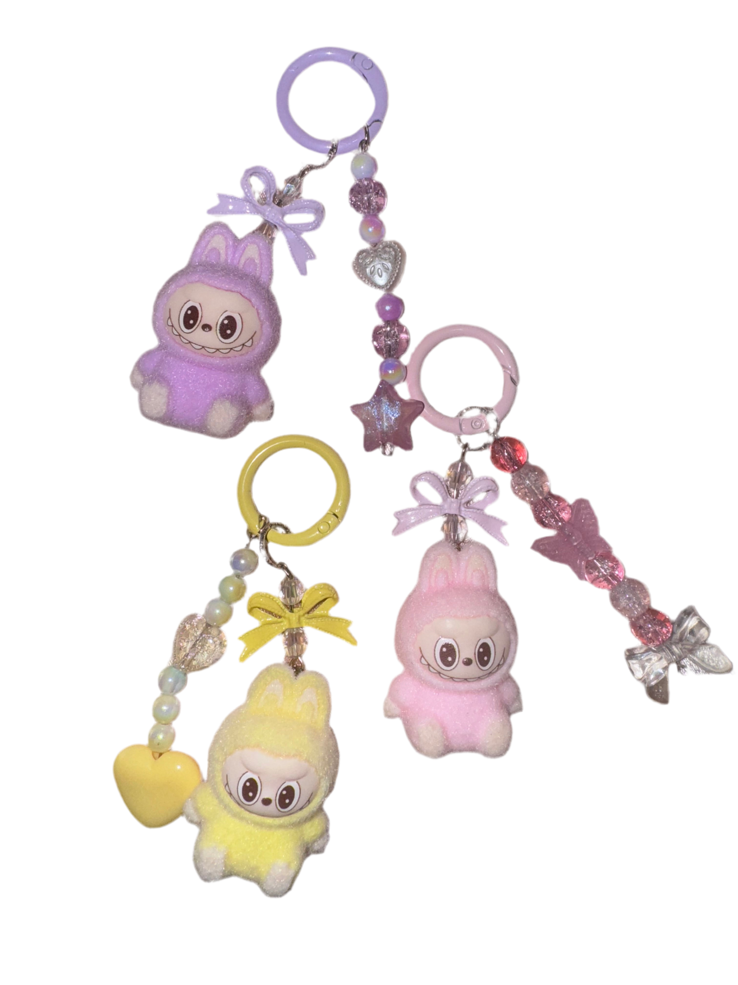 Labubu Monster Keychains