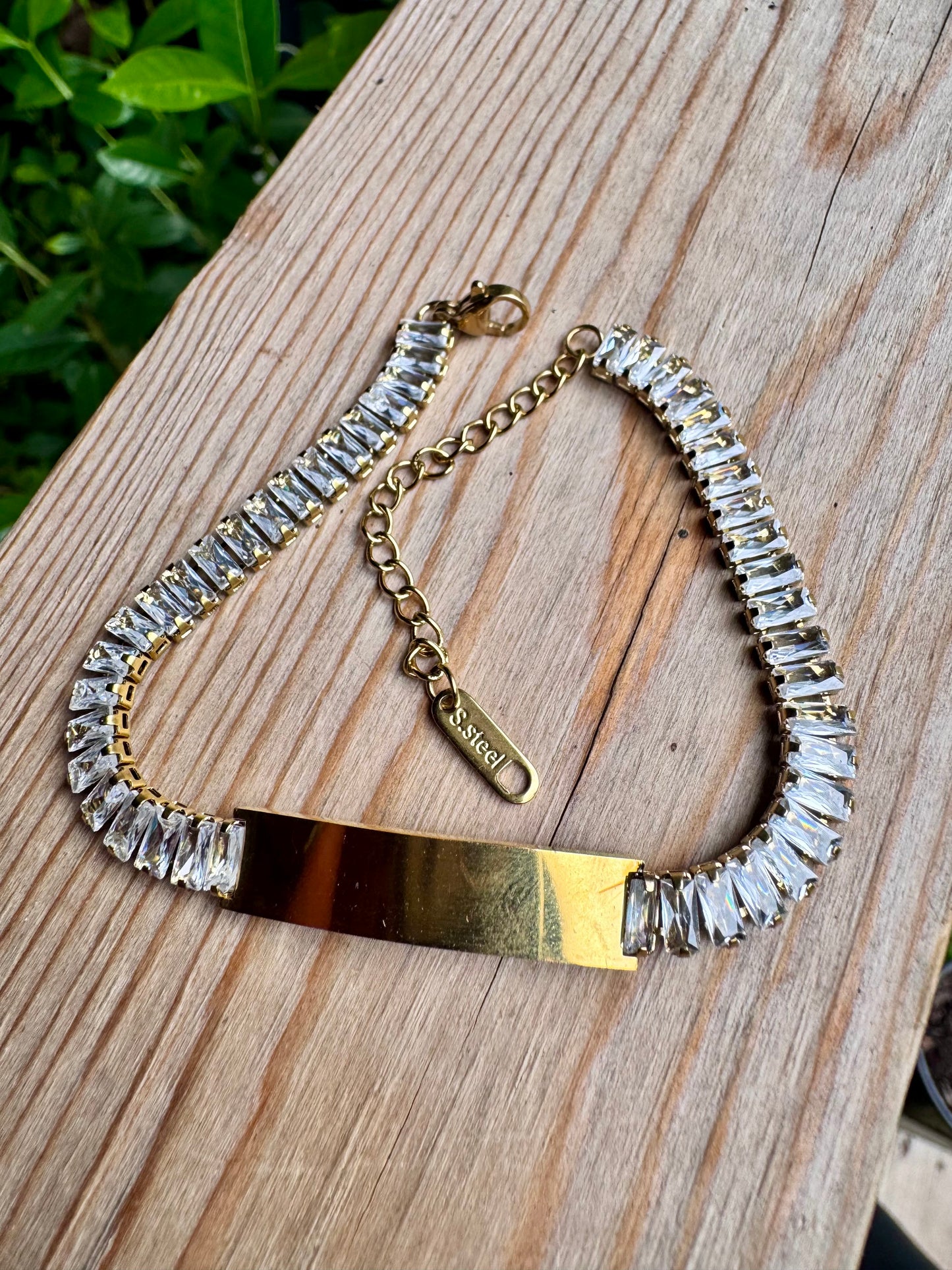 Woman Bling Personalized Bracelet