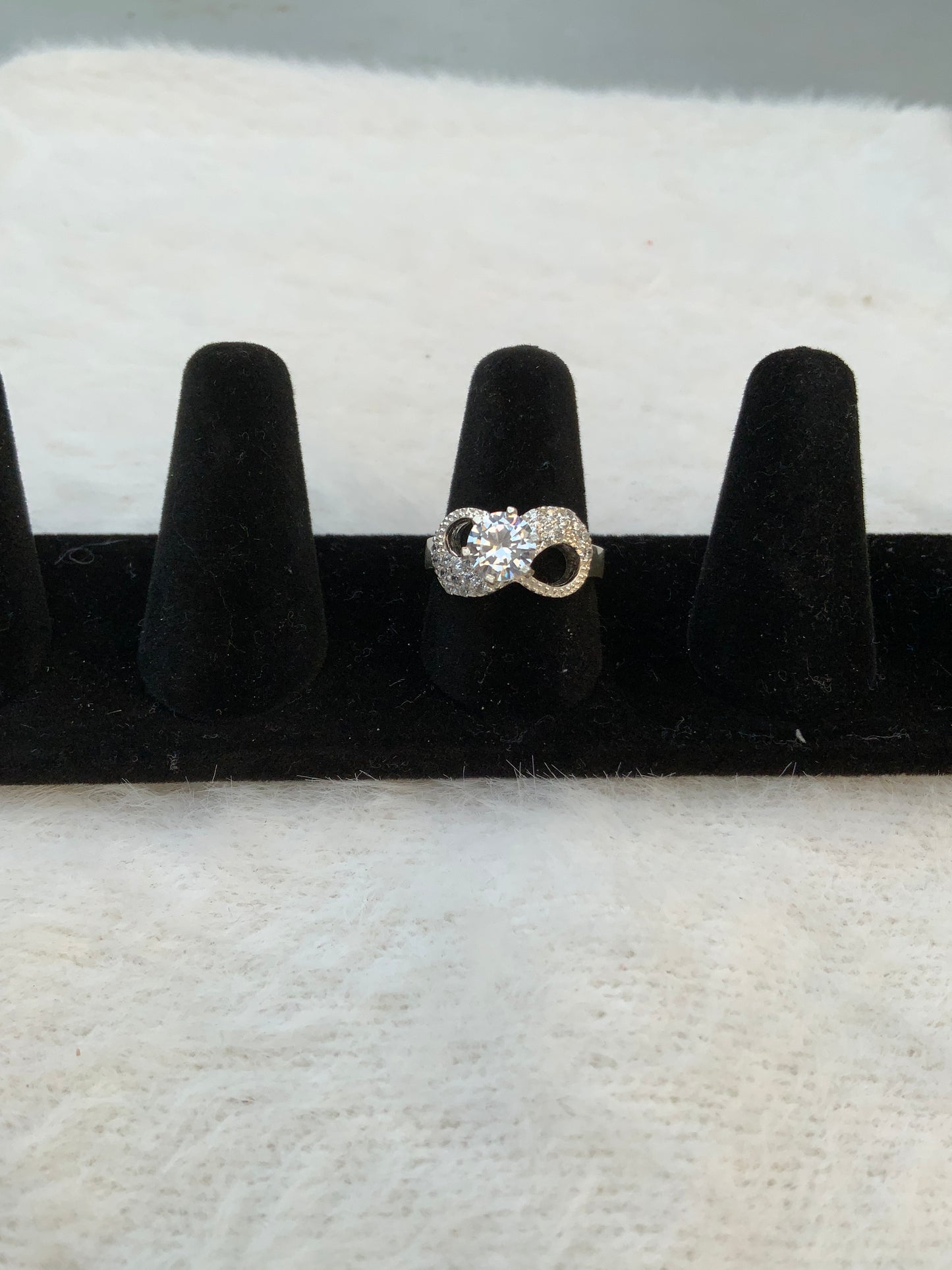 Elegant Infinity Ring (Size 8.5)