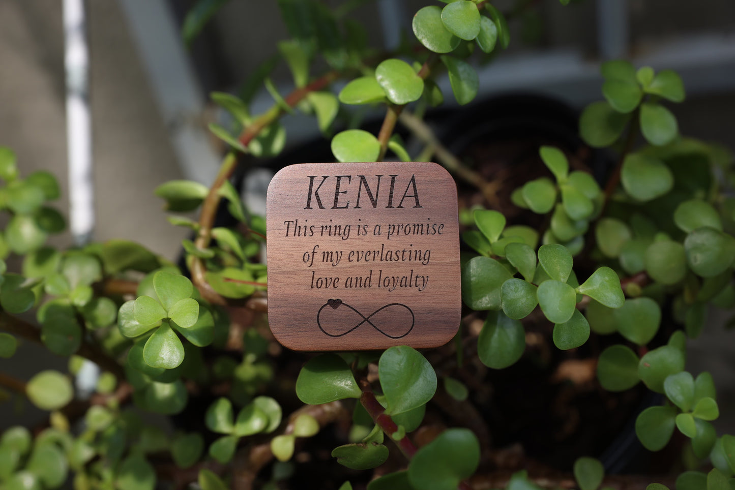 Promise Ring Box (Personalized)