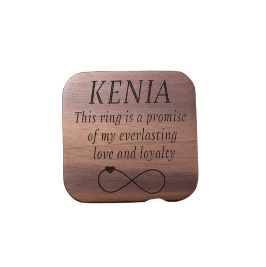 Promise Ring Box (Personalized)