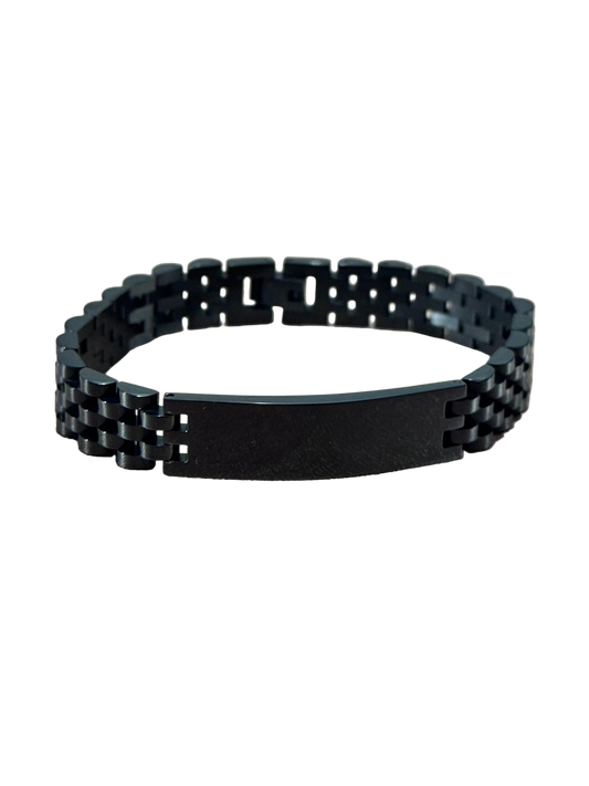 Black Jubilee ID Bracelet
