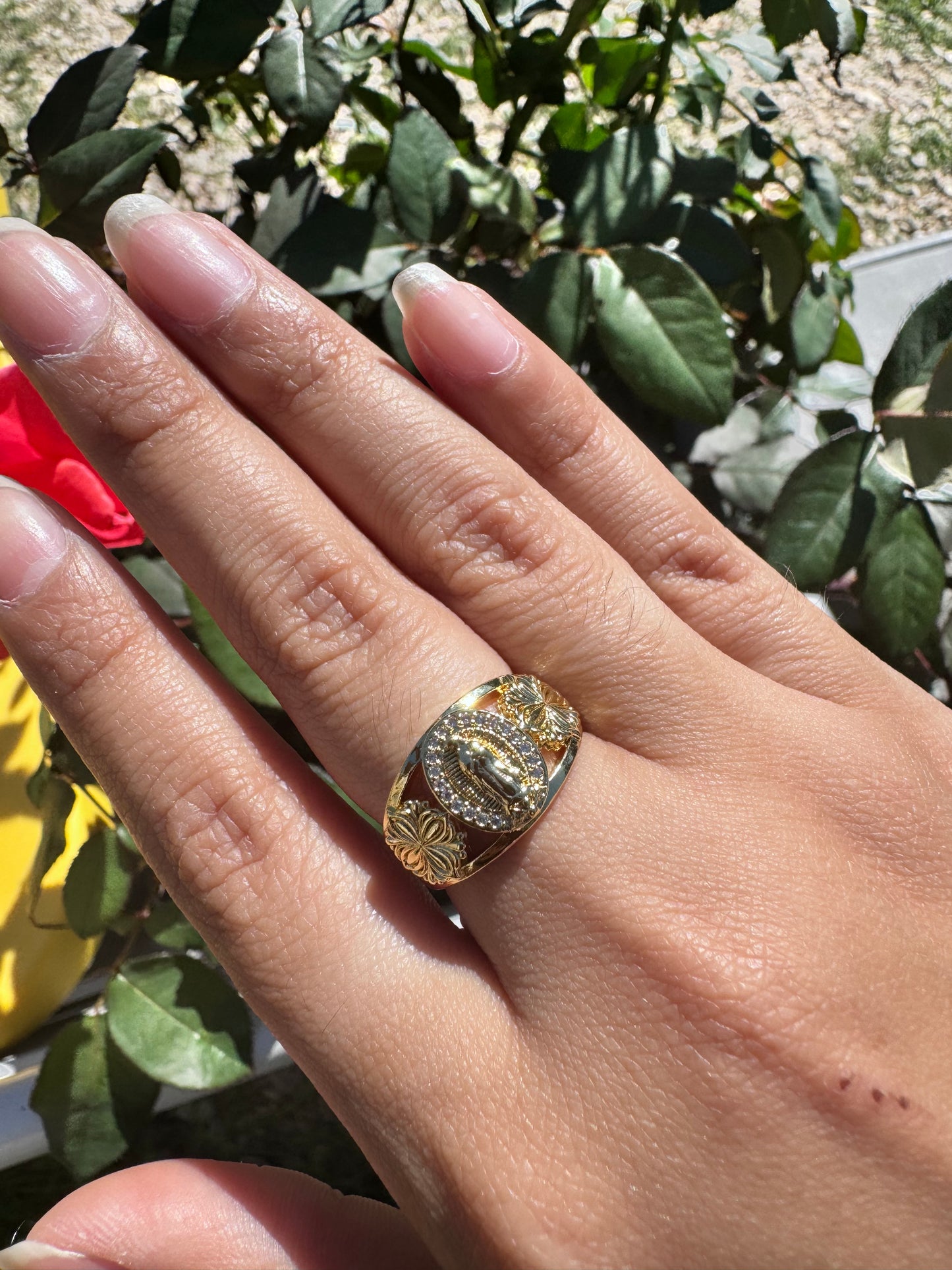 Virgencita Divina Adjustable Ring