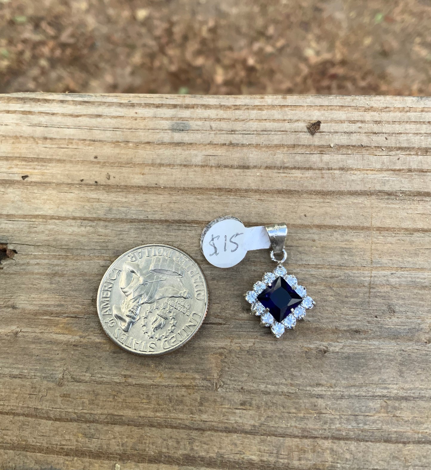 Blue Stone Pendant
