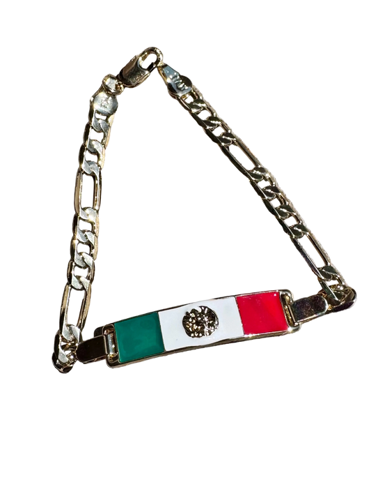 Mexico Flag Bracelet