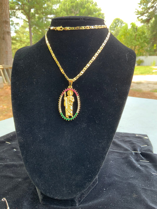 Collar Oval San Judas