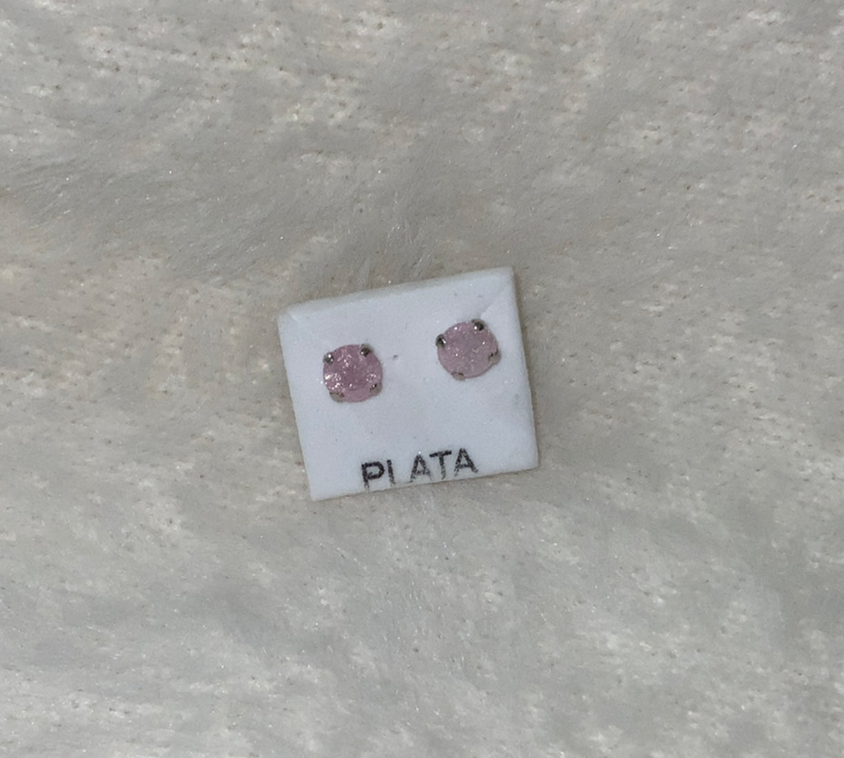 Rose Quartz Studs